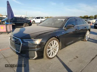 2019 Audi A6 Prestige with VIN WAUM2AF25KN046145, listed as a Copart auction lot 77636554 with 101,767 mi miles and Salvage Title. Bid and sale history available at carsss.com. Image 1.