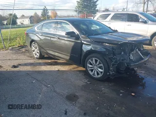 2018 Chevrolet Impala LT with VIN 2G1105S3XJ9170441, listed as a IAAI auction lot 40797929 with 110,091 mi miles and . Bid and sale history available at DreamBid. Image 1.