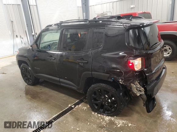 2018 Jeep Renegade Altitude with VIN ZACCJBBB8JPH68678, listed as a Copart auction lot 79133264 with 52,459 mi miles and Salvage title. Bid and sale history available at DreamBid. Image 2.