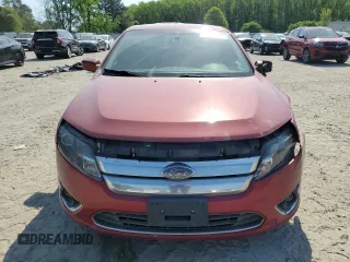 2010 Ford Fusion SEL with VIN 3FAHP0JA2AR222374, listed as a Copart auction lot 53811025 with 221,593 mi miles and Clean Title. Bid and sale history available at DreamBid. Image 5.
