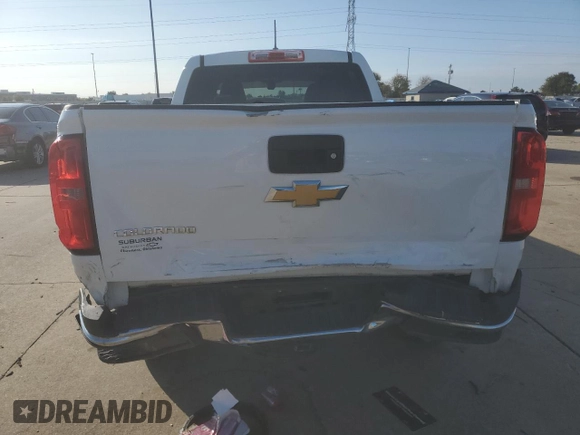 2015 Chevrolet Colorado 2WD WT with VIN 1GCGSAE38F1121119, listed as a Copart auction lot 79663854 with 137,804 mi miles and Salvage title. Bid and sale history available at DreamBid. Image 6.