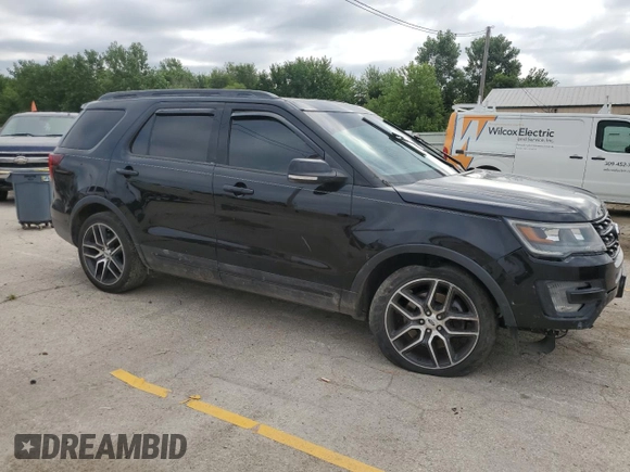 2016 Ford Explorer Sport with VIN 1FM5K8GT3GGC55558, listed as a Copart auction lot 65275645 with 143,314 mi miles and Clean title. Bid and sale history available at DreamBid. Image 4.