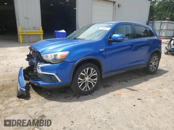 2017 Mitsubishi Outlander ES with VIN JA4AP3AU1HZ008838, listed as a Copart auction lot 57061035 with 132,939 mi miles and Salvage title. Bid and sale history available at DreamBid. Image 1.