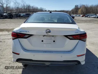 2022 Nissan Sentra SR with VIN 3N1AB8DV9NY256821, listed as a Copart auction lot 50524955 with 16,108 mi miles and Salvage Title. Bid and sale history available at carsss.com. Image 6.
