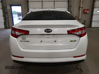 2013 Kia Optima Hybrid LX with VIN KNAGM4ADXD5050468, listed as a Copart auction lot 80537874 with 132,895 mi miles and Clean Title. Bid and sale history available at carsss.com. Image 6.