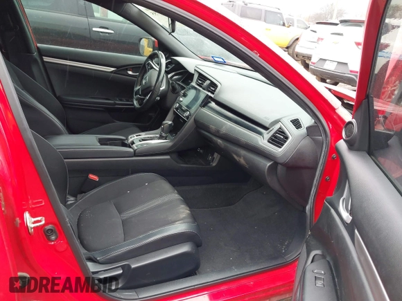 2019 Honda Civic Sedan Sport with VIN 2HGFC2F83KH540209, listed as a IAAI auction lot 41601755 with 54,177 mi miles. Bid and sale history available at carsss.com. Image 5.