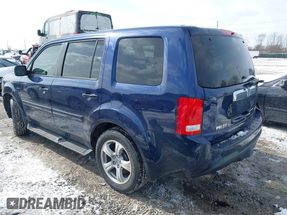 2015 Honda Pilot EX-L with VIN 5FNYF4H50FB059035, listed as a IAAI auction lot 41577953 with 93,717 mi miles and . Bid and sale history available at carsss.com. Image 3.
