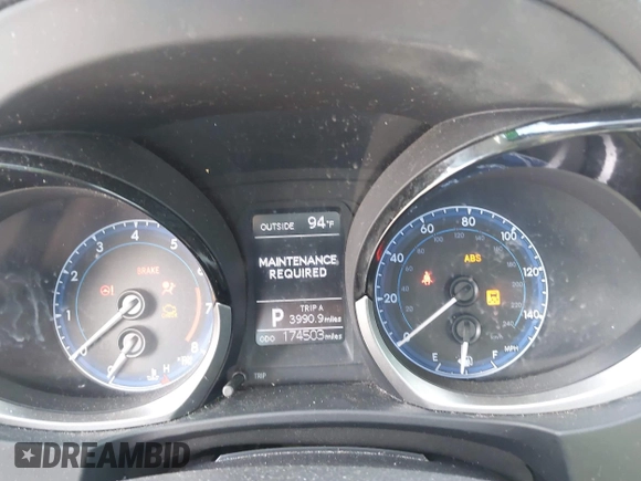 2016 Toyota Corolla L with VIN 2T1BURHE9GC561038, listed as a IAAI auction lot 39307767 with 174,503 mi miles and . Bid and sale history available at DreamBid. Image 7.