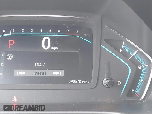 2018 Honda Odyssey Touring with VIN 5FNRL6H88JB062213, listed as a IAAI auction lot 42489379 with 90,578 mi miles and . Bid and sale history available at DreamBid. Image 7.