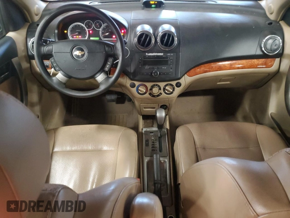2008 Chevrolet Aveo LT с VIN KL1TG56618B001277, выставлен на аукционе Copart как лот 56478045 с пробегом 128 574 миль миль и Чистый • Clean title. История ставок и продаж доступна на DreamBid. Изображение 8.