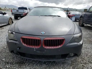 2005 BMW 6 Series 645Ci with VIN WBAEK73485B324653, listed as a Copart auction lot 51782585 with 123,602 mi miles and Clean Title. Bid and sale history available at carsss.com. Image 5.