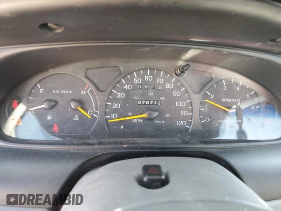 1998 Ford Taurus SE Comfort with VIN 1FAFP53S9WG226690, listed as a Copart auction lot 67327124 with 76,712 mi miles and Salvage Title. Bid and sale history available at carsss.com. Image 9.