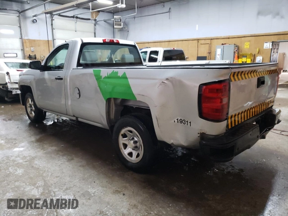 2016 Chevrolet Silverado 1500 Work Truck with VIN 1GCNCNEH7GZ373213, listed as a Copart auction lot 43703745 with 167,437 mi miles and Clean Title. Bid and sale history available at carsss.com. Image 2.
