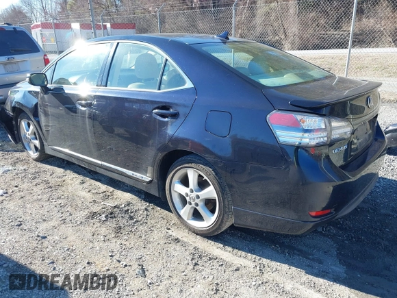 2010 Lexus HS 250h with VIN JTHBB1BAXA2038032, listed as a IAAI auction lot 41628486 with 207,054 mi miles and . Bid and sale history available at DreamBid. Image 3.