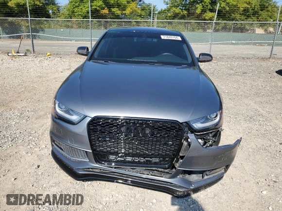 2013 Audi S4 Premium Plus with VIN WAUBGAFL8DA211942, listed as a Copart auction lot 71849104 with 63,483 mi miles and Salvage Title. Bid and sale history available at carsss.com. Image 5.