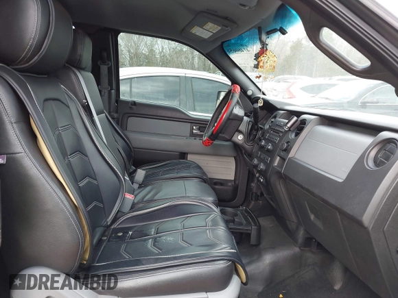 2013 Ford F-150 XL with VIN 1FTFX1CF9DKG19444, listed as a IAAI auction lot 41460656 with 186,309 mi miles. Bid and sale history available at carsss.com. Image 5.