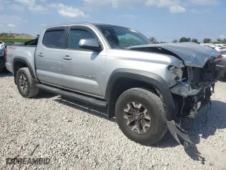 2017 Toyota Tacoma SR5 with VIN 3TMCZ5AN4HM056820, listed as a Copart auction lot 52230715 with 103,308 mi miles and Salvage Title. Bid and sale history available at carsss.com. Image 4.