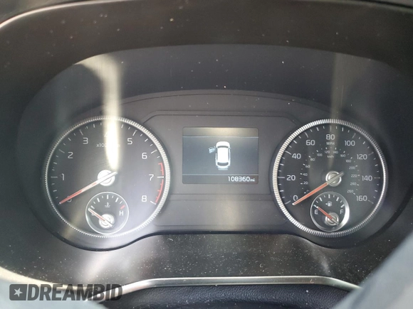 2020 Kia Telluride S with VIN 5XYP64HC1LG029489, listed as a Copart auction lot 59097345 with 108,360 mi miles and Non repairable. Bid and sale history available at DreamBid. Image 9.