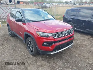 2025 Jeep Compass Limited with VIN 3C4NJDCN2ST545284, listed as a IAAI auction lot 42187547 with 8,005 mi miles and . Bid and sale history available at DreamBid. Image 1.