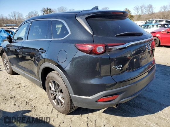 2022 Mazda CX-9 Touring with VIN JM3TCBCY5N0607141, listed as a Copart auction lot 45956005 with 41,687 mi miles and Clean Title. Bid and sale history available at carsss.com. Image 2.