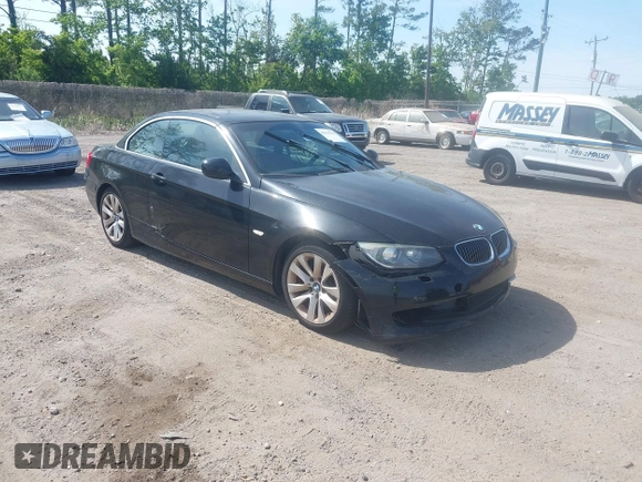 2011 BMW 3 Series 328i with VIN WBADW3C58BE540126, listed as a IAAI auction lot 42104250 with 96,853 mi miles. Bid and sale history available at carsss.com. Image 1.