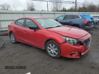 2014 Mazda 3 i SV with VIN JM1BM1T73E1194651, listed as a Copart auction lot 52598885 with 110,839 mi miles and Salvage Title. Bid and sale history available at DreamBid. Image 4.