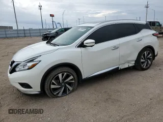 2016 Nissan Murano S z VIN 5N1AZ2MH5GN144285, wystawiony jako Copart lot #57958545 z przebiegiem 146 122 mil mil oraz Szkoda całkowita • Salvage title. Historia ofert i sprzedaży dostępna na DreamBid. Obrazek 1.