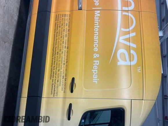 2023 Ford Transit Cargo with VIN 1FTBR1X81PKA75434, listed as a IAAI auction lot 42742887 with 5,111 mi miles and . Bid and sale history available at DreamBid. Image 17.