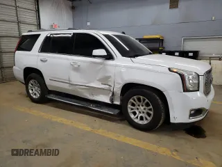 2015 GMC Yukon Denali with VIN 1GKS2CKJ1FR191804, listed as a Copart auction lot 68242514 with 250,403 mi miles and Salvage Title. Bid and sale history available at carsss.com. Image 4.