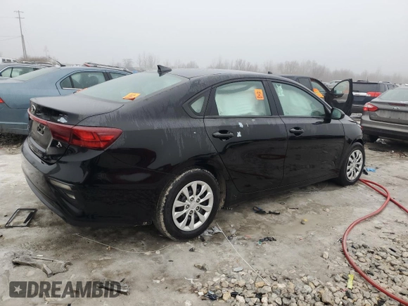 2021 Kia Forte LXS with VIN 3KPF24AD0ME401770, listed as a Copart auction lot 47058165 with 114,050 mi miles and Non Repairable. Bid and sale history available at carsss.com. Image 3.