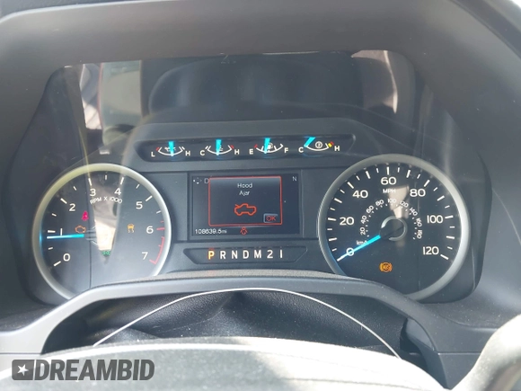 2017 Ford F-150 XL with VIN 1FTEW1EF6HKC42167, listed as a IAAI auction lot 42320724 with 108,639 mi miles and . Bid and sale history available at DreamBid. Image 7.
