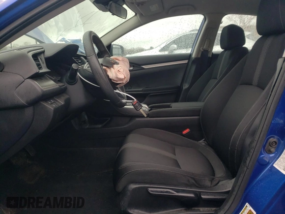 2020 Honda Civic LX with VIN 19XFC2F69LE216160, listed as a Copart auction lot 51995595 with 62,566 mi miles and Salvage Title. Bid and sale history available at DreamBid. Image 7.