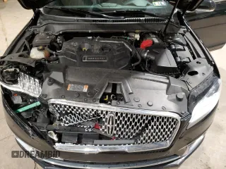 2017 Lincoln MKZ Reserve with VIN 3LN6L5F95HR638594, listed as a Copart auction lot 51854195 with 73,232 mi miles and Salvage Title. Bid and sale history available at DreamBid. Image 11.
