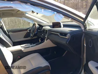 2017 Lexus RX with VIN 2T2ZZMCA8HC072487, listed as a IAAI auction lot 41161196 with 119,897 mi miles. Bid and sale history available at carsss.com. Image 5.
