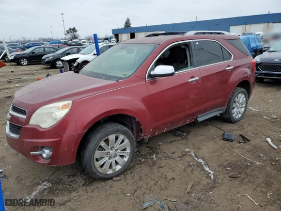 2010 Chevrolet Equinox LTZ with VIN 2CNFLFEY4A6213542, listed as a Copart auction lot 44563855 with 123,396 mi miles and Clean Title. Bid and sale history available at carsss.com. Image 1.