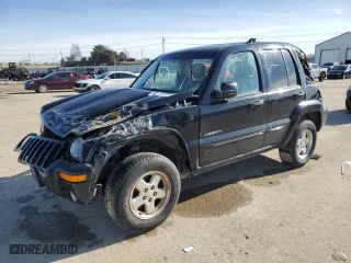 2004 Jeep Liberty Limited with VIN 1J4GL58K04W273218, listed as a Copart auction lot 46053505 with 143,520 mi miles and Salvage Title. Bid and sale history available at carsss.com. Image 1.