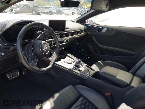 2018 Audi RS 5 z VIN WUAPWAF55JA903152, wystawiony jako IAAI lot #42193996 z przebiegiem 95 730 mil mil oraz . Historia ofert i sprzedaży dostępna na DreamBid. Obrazek 5.