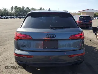 2022 Audi Q5 S line Prestige with VIN WA1FAAFY5N2055690, listed as a Copart auction lot 51058665 with 27,129 mi miles and Salvage Title. Bid and sale history available at carsss.com. Image 6.