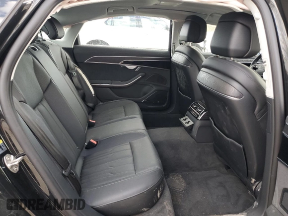 2023 Audi A8 with VIN WAULDAF88PN010368, listed as a Copart auction lot 47824965 with 8,058 mi miles and Salvage Title. Bid and sale history available at carsss.com. Image 11.