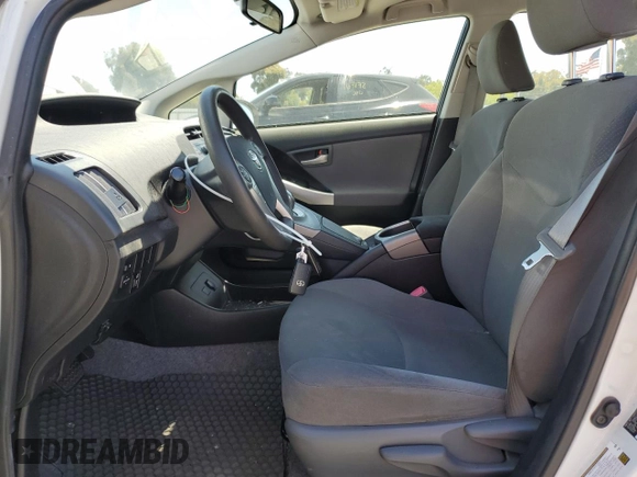2013 Toyota Prius One with VIN JTDKN3DUXD1687268, listed as a Copart auction lot 60276205 with 106,051 mi miles and Salvage title. Bid and sale history available at DreamBid. Image 7.