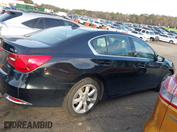 2014 Acura RLX with VIN JH4KC1F39EC002017, listed as a IAAI auction lot 41749675 with 162,000 mi miles. Bid and sale history available at carsss.com. Image 13.