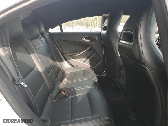 2018 Mercedes-Benz CLA with VIN WDDSJ4GB3JN610196, listed as a Copart auction lot 50212055 with 58,979 mi miles and Salvage Title. Bid and sale history available at carsss.com. Image 10.