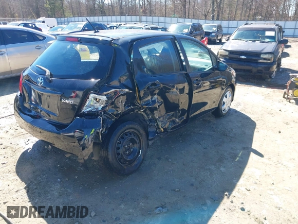 2015 Toyota Yaris L with VIN VNKKTUD37FA028691, listed as a IAAI auction lot 41645268 with 146,546 mi miles. Bid and sale history available at carsss.com. Image 4.