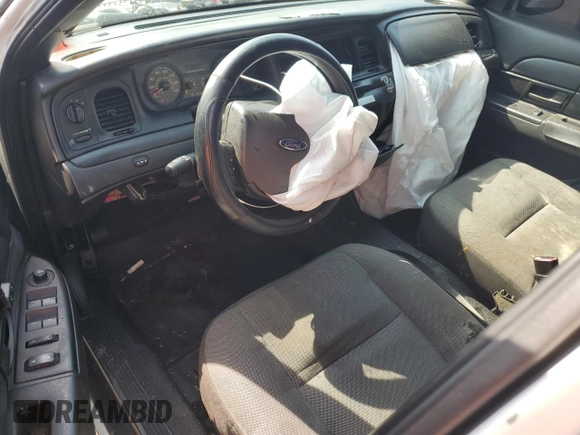 2010 Ford Police Interceptor с VIN 2FABP7BV3AX120969, выставлен на аукционе Copart как лот 57293675 с пробегом 295 036 миль миль и Списание • Salvage title. История ставок и продаж доступна на DreamBid. Изображение 8.