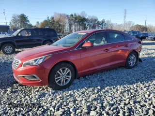 2017 Hyundai Sonata 2.4L with VIN 5NPE24AF7HH541197, listed as a Copart auction lot 48657125 with 124,169 mi miles and Salvage Title. Bid and sale history available at carsss.com. Image 1.