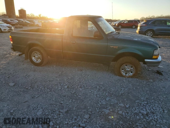 1998 Ford Ranger XL with VIN 1FTYR10U1WUC71393, listed as a Copart auction lot 42553905 with 310,525 mi miles and Salvage title. Bid and sale history available at DreamBid. Image 4.