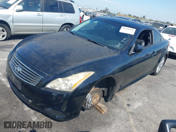 2008 Infiniti G37 Coupe Journey with VIN JNKCV64EX8M128384, listed as a IAAI auction lot 40498698 with Not Provided miles. Bid and sale history available at carsss.com. Image 2.