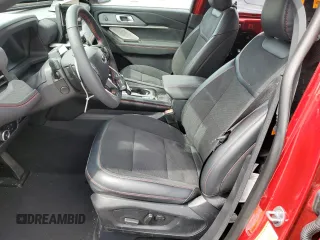 2025 Ford Explorer ST with VIN 1FMWK8GC6SGA71809, listed as a Copart auction lot 49919755 with 0 mi miles and Salvage Title. Bid and sale history available at carsss.com. Image 7.