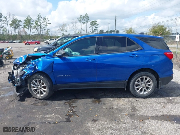 2019 Chevrolet Equinox LS with VIN 3GNAXHEV2KS521825, listed as a IAAI auction lot 41761311 with 117,207 mi miles. Bid and sale history available at carsss.com. Image 14.