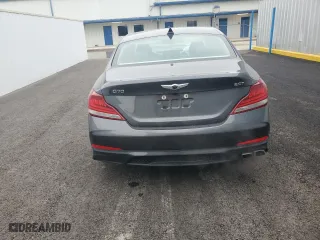 2020 Genesis G70 2.0T with VIN KMTG64LA7LU050255, listed as a Copart auction lot 42339465 with 53,377 mi miles and Clean Title. Bid and sale history available at carsss.com. Image 6.